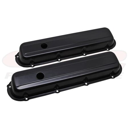 Cfr Performance CFR HZ-9521-PBK 1968-84 Cadillac 368-425-472-500 V8 Valve Covers - Black HZ-9521-PBK